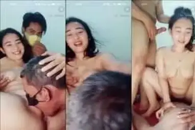 Imelda Live Threesome Brutal Bareng Dua Pria